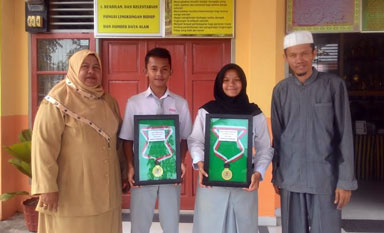 Gita Islami Juara 1 Karate Junior Putri Tingkat Kota Pekanbaru