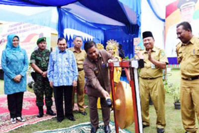 Pj Bupati Bengkalis Canangkan Kesatuan Gerak PKK-KB-Kesehatan