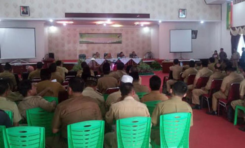 Asisten IV Rohil Buka Pelatihan Prinsip Perkoperasian