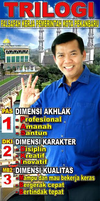 Trilogi Pembangunan Kota Pekanbaru, Wujudkan Kota Metropolitan Madani