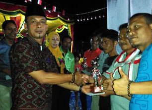 Kegiatan HUT RI Ke-71 di Desa Lubuk Muda Gelar Permainan Rakyat