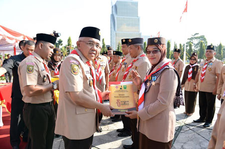 HUT Pramuka ke 55, Gubri: Bentuk Karakter Muda yang Handal di Masa Depan