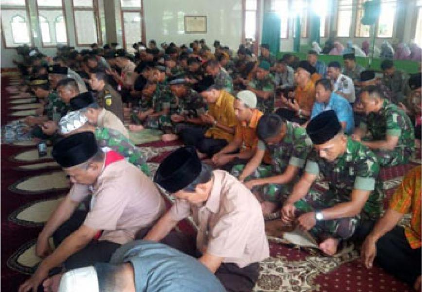 Tanggulangi Karhutla, Kodim 0320/Dumai dan Pemko Dumai Gelar Do`a dan Zikir Bersama