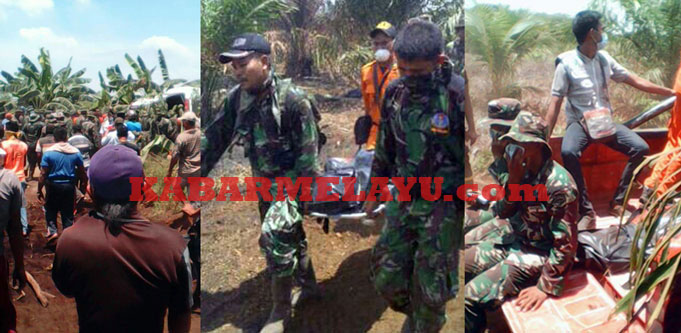 Jasad Pratu Wahyudi Prajurit yang Hilang Saat Padamkan Karhutla Ditemukan
