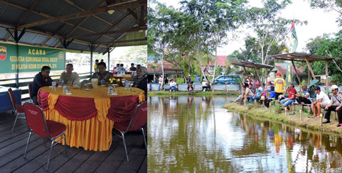 Peringatan HUT Ke 71 RI, Kodim 0314 Inhil Adakan Lomba Memancing
