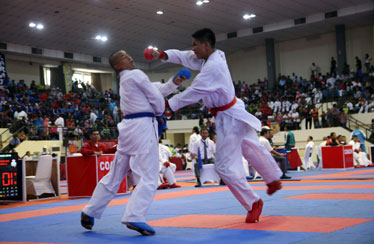 Mabesad Pimpin Sementara Perolehan Medali Kejurnas Karate Piala Panglima TNI