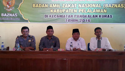 Maksimalkan Potensi Zakat, Baznas Pelalawan Gelar Sosialisasi Manfaat Zakat
