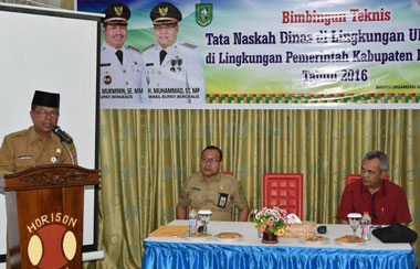 40 ASN Bengkalis Ikuti Bimtek Tata Naskah Dinas