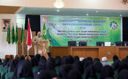 Sekda Inhil Berikan Kuliah Umum Kepada 313 Mahasiswa STAI Auliyaurrasidin