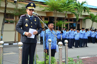 Wabup Muhammad Pimpin Upacara Peringatan Harhubnas 2016