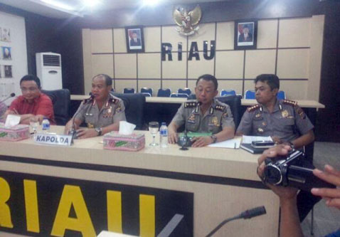 Heboh Foto Kongkow, Kombes Surawan: Kami Membahas Masalah Kerusuhan di Mapolres Meranti