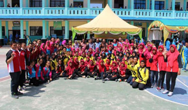 Kunjungan PIK-Heart SMAN Binsus Dumai Ke PIK-R Nuansa SMAN 1 Bengkalis