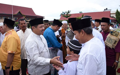 Bupati Amril Ajak Umat Islam Do'akan Kesehatan Jamaah Haji Asal Kabupaten Bengkalis