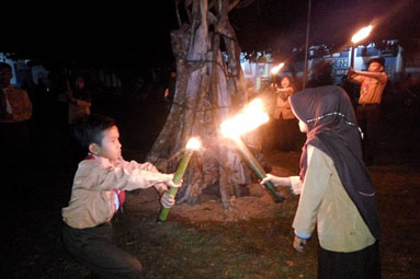 Gudep SDN 005 Kepenuhan Taja Perkemahan Tingkat Penggalang