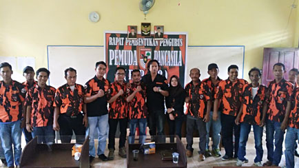 Surianto Terpilih Ketua PAC Pemuda Pancasila Kecamatan Bantan Periode 2016-2019
