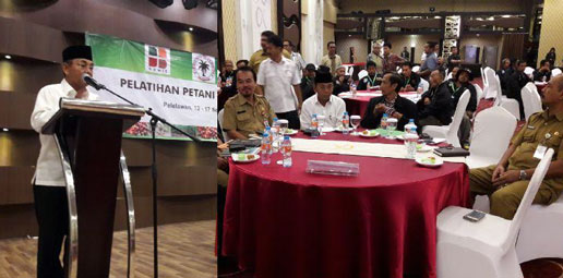 Bupati Harris Buka Pelatihan Petani Kelapa Sawit Plasma di Pekanbaru