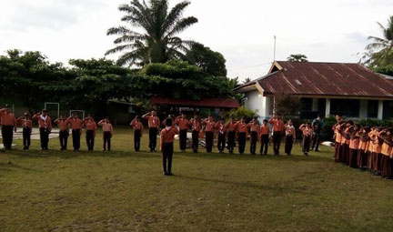 Perkemahan Tingkat Penggalang SDN 05 Kepenuhan Ditutup