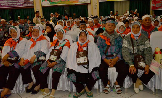 395 Jamaah Haji Kabupaten Bengkalis Tiba di Tanah Air