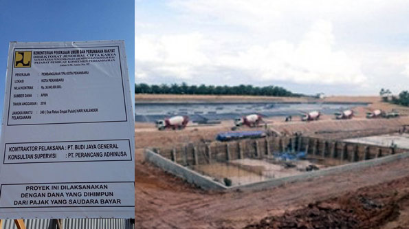 Plt Kadis DKP Tak Mengetahui Pembangunan TPA Sampah Muara Fajar
