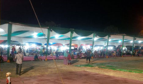 Minim Sarana Hiburan, Taman Kreatif Ajang MTQ Ke-XV Kabupaten Pelalawan Selalu Dipadati Warga