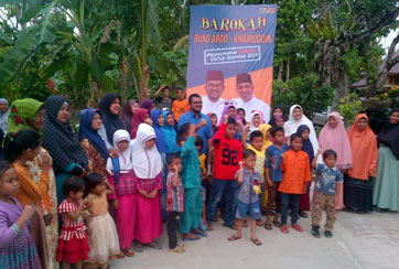 Warga Kelurahan Pulau Bersatu Padu Dukung Ardo