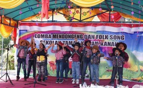 Radio Pemda Bengkalis Gelar Lomba Mendongeng dan Folk Song Tingkat TK