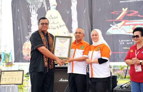 `Sagu Riau Menyapa Dunia` Pecahkan Rekor MURI