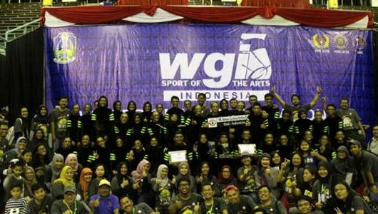 BCK Duri Juara 1 Divisi Sekolah di Winter Guard Internasional Asia