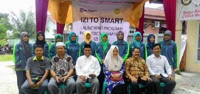 IZI Luncurkan Program Kafalah Yatim Kepada 34 Anak Riau