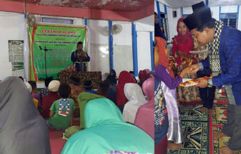 IKMI Pelalawan Peringati Tahun Baru Islam Bersama Masyarakat Desa Sering
