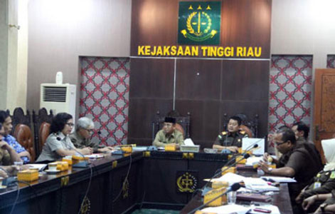 Pemkab Pelalawan Menunggu Rekomendasi Kejati Riau LO dan LA Kawasan Teknopark Langgam
