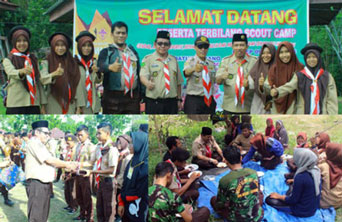 Pramuka SMAN 1 Kepenuhan Tampil di Bumi Perkemahan Terbilang Scout Camp se Riau