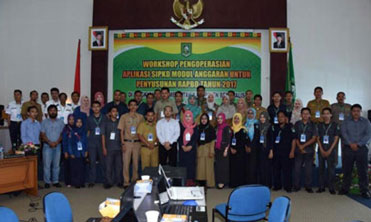 233 Petugas Entry Data Pemkab Bengkalis Ikuti Workshop SIPKD Modul Anggaran