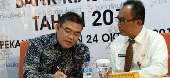 Rangsang Pelaku Usaha, Bank Riau Kepri Seleksi Calon Penerima UMKM Award ke-8