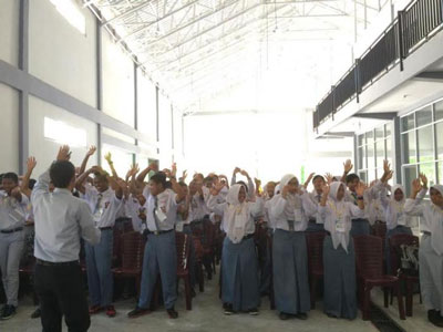 SMKN 5 Pekanbaru Gelar Latihan Dasar Kepemimpinan