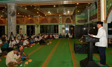 Sambut Tahun Baru Islam, Plt Sekda Hadiri Tabligh Akbar di Masjid Istiqomah Bengkalis