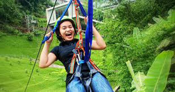 Puluhan Guru Sekolah Alam Mengikuti Outbound di Duri