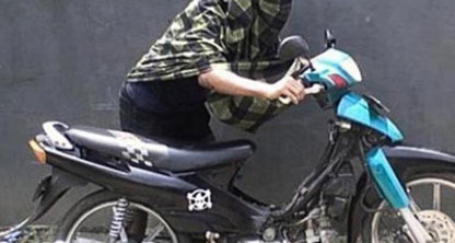 Motor KLX Milik Anggota Polri Raib di Parkiran Hotel