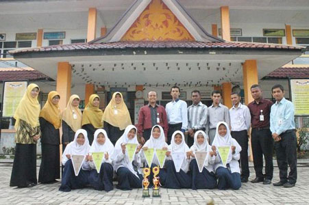 Alhamdulillah...Tim Pramuka SMP Juara Pekanbaru Sabet Juara Umum