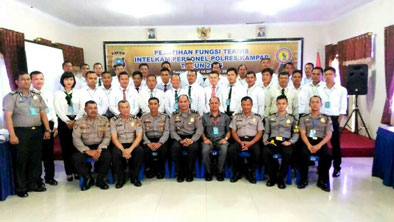 Polres Kampar Adakan Pelatihan Fungsi Intel Bagi Anggotanya