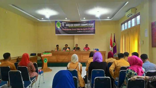 Himaprodi PBI FKIP Unisi Selenggarakan English Debat Competition 2016