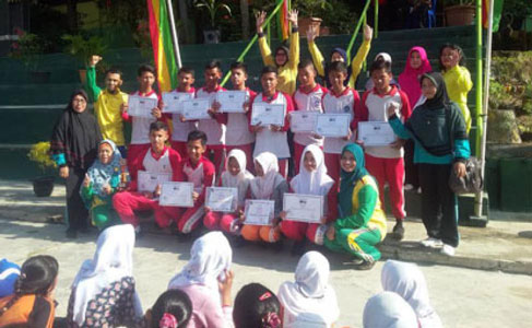 Siswa SMPN 15 Berhasil Ukir Beberapa Prestasi