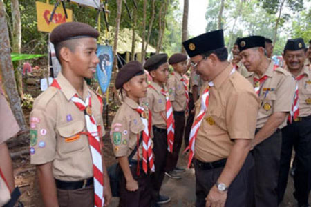 112 Bengkalis Ikuti Lomba Regu Pramuka Penggalang Tingkat III