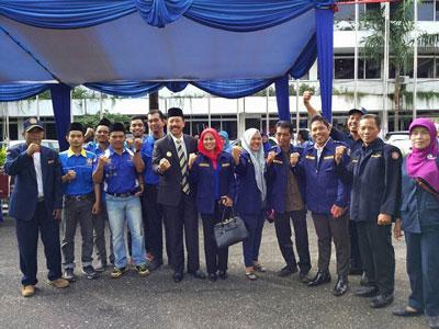 Yati Hartati, Bersama Karang Taruna Ajak Pemuda jaga Persatuan