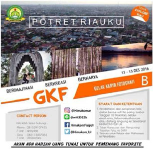 Himakom UR Gelar Kompetisi Fotografi "Explore Riau"