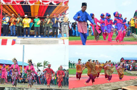 Pembukaan Pesta Pantai 2016 di Pantai Indah Selat Baru Berlangsung Meriah
