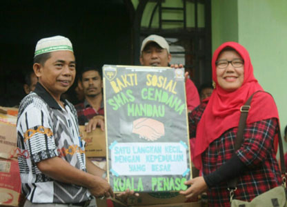 Pelajar SMA Cendana Duri Berkemah Selama 3 Hari di Desa Kuala Penaso