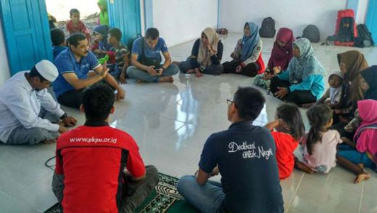 BI Perwakilan Riau dan PKPU Pekanbaru Monitoring Guru Inspiratif di Meranti