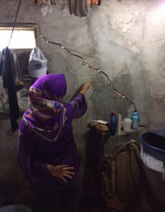 Warga Resah Rumah Rusak Diduga Karena Pembangunan Mal di Simpang SKA Pekanbaru