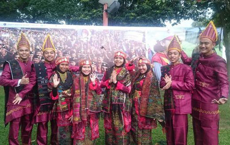Delapan Anggota Pramuka Bawakan Tari Tor Tor di Jambore Malaysia